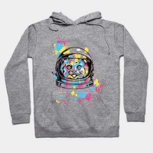 cat astronaut Hoodie